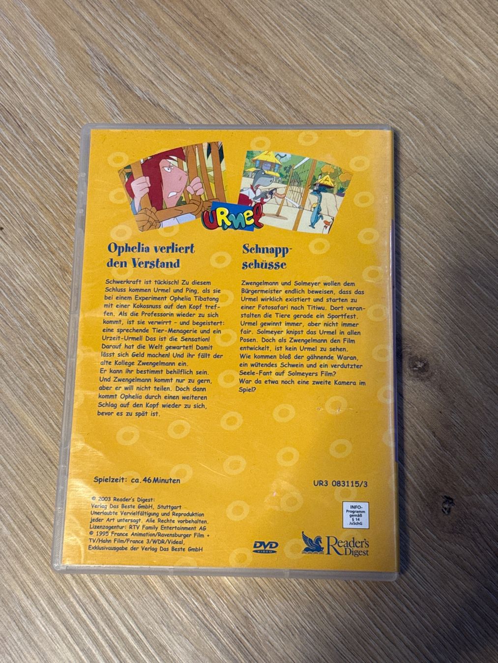 Tutti i DVDs: DVD Urmel aus dem Eis – Usato da Andelfingen venduto da Judy0007 1