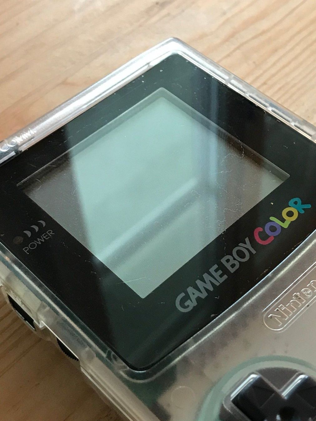 Nintendo Konsolen: Gameboy Color (clear transparent) – Gebraucht aus Hedingen von  1
