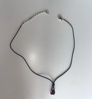 Swarovski Halskette Herzanhänger rot