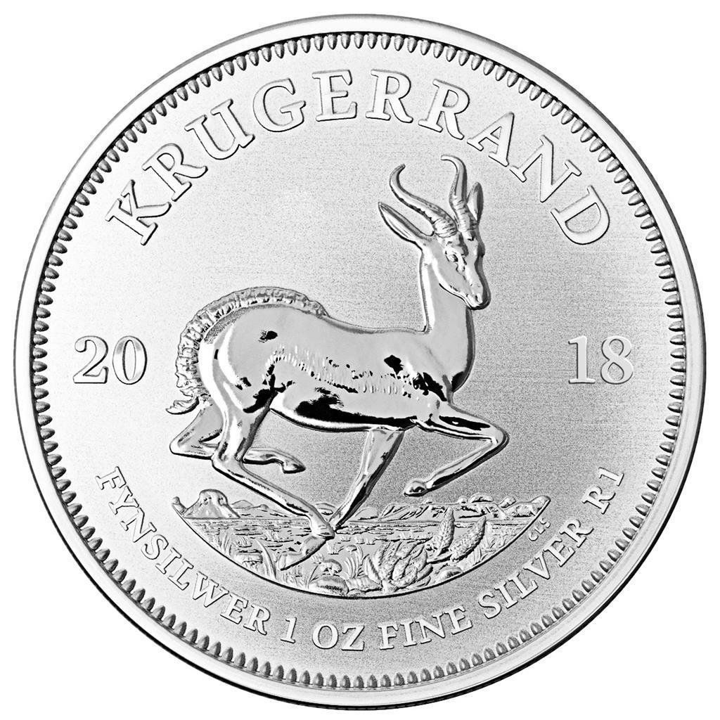 Alle Münzen: Krügerrand Silber 1 oz Südafrika 2018 – Neu (gemäss Beschreibung) aus Urtenen-Schönbühl von Holbach