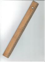 Antikes Lineal 30 cm