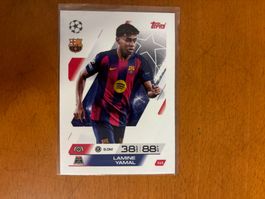 Sammelkarte Lamine Yamal Topps Champions League