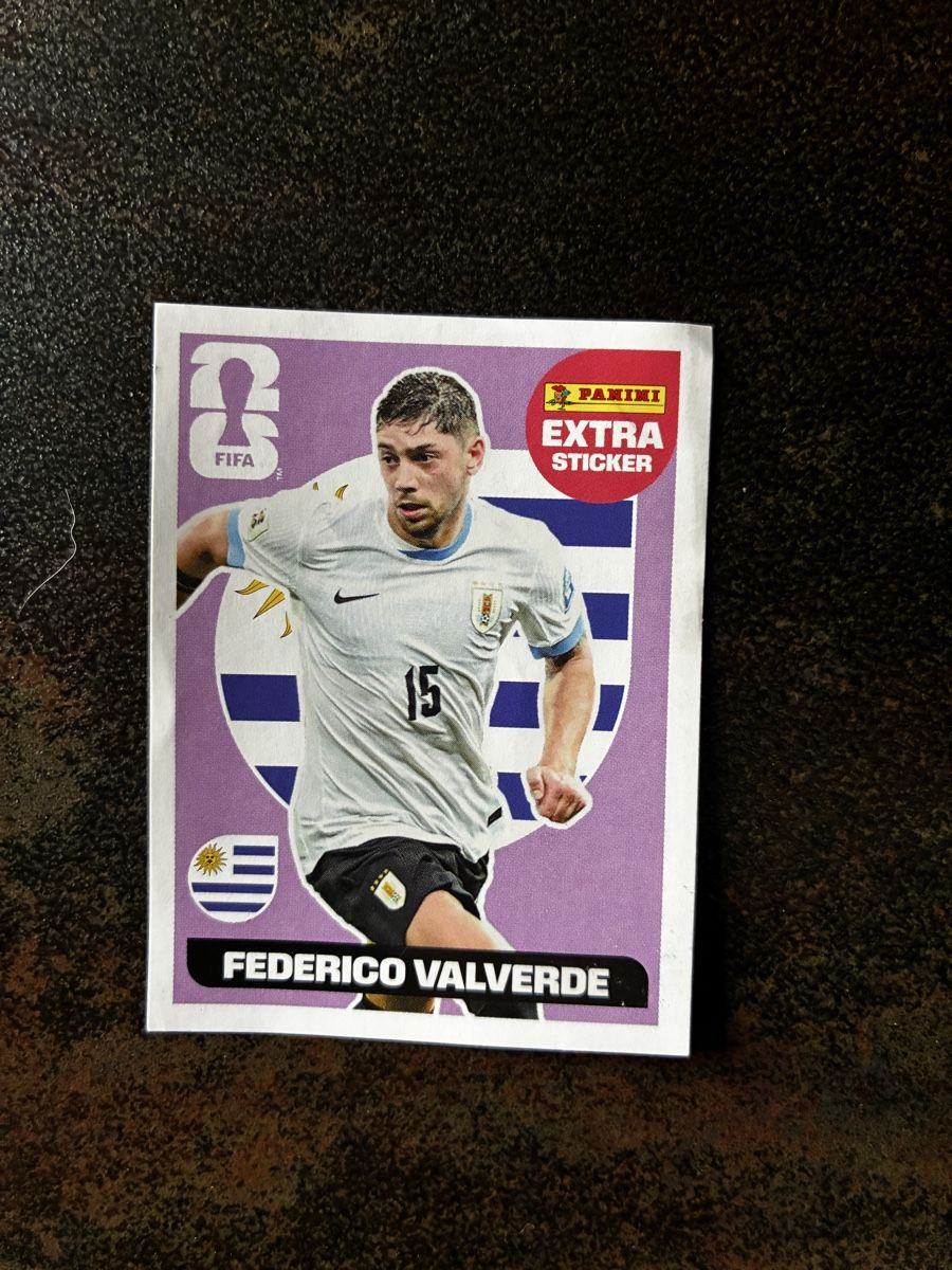 Vignette autostradali: Extra Sticker Frederico Valverde – Usato da Saxon venduto da nic_k9ch