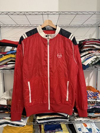80’s Vintage Sergio Tacchini Tracktop Jacket Size XL