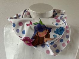 Kinder-Loop -Schlauchschal - Baumwoll-Jersey - Handarbeit