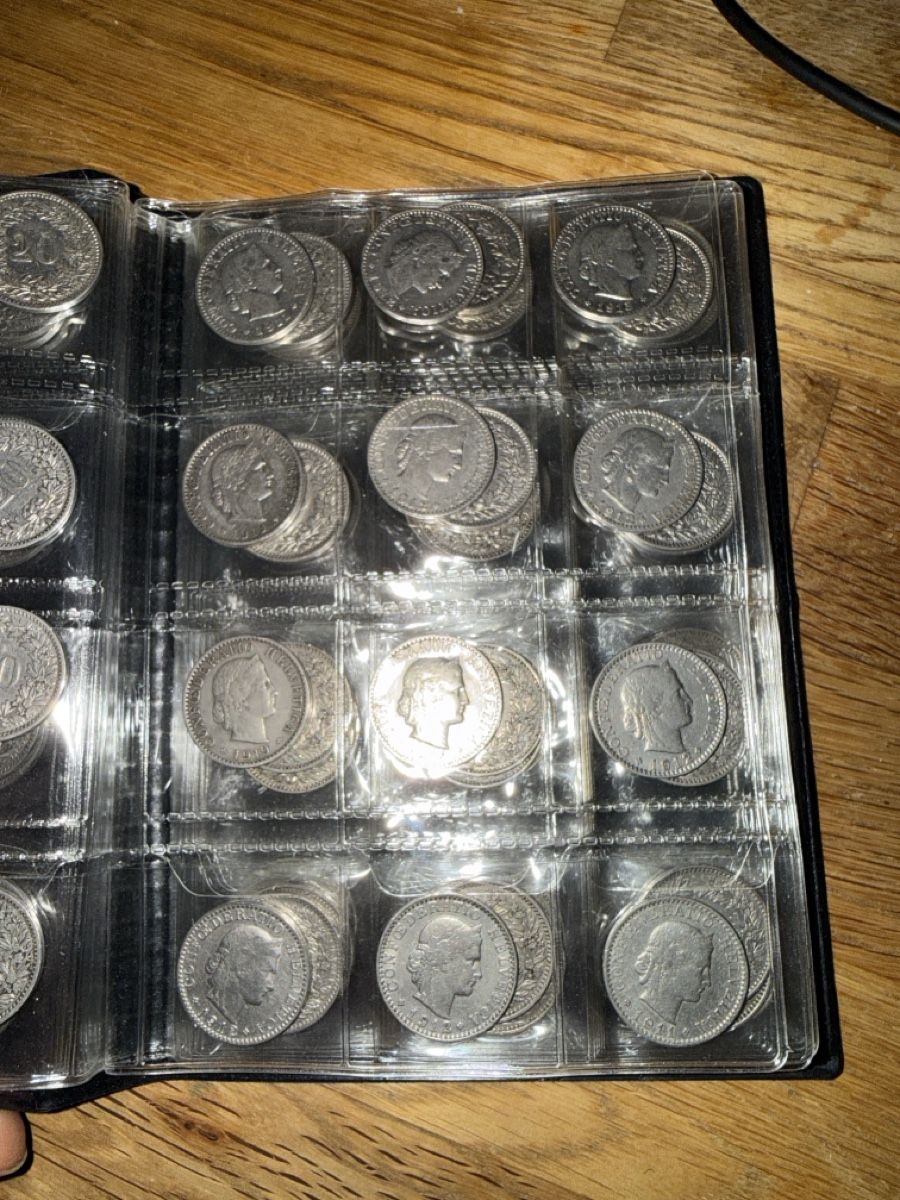Tutti le monete: 20 Rappen Sammlung 1881 bis 1967 – Usato da St. Margrethen SG venduto da meg_6b9w 3