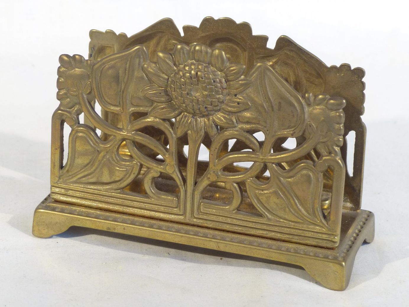 Altro in Decorazioni & Accessori: Brief/Kartenhalter aus Messing (Jugendstil) – Nuovo (secondo la descrizione) da Zürich venduto da botschinski 7