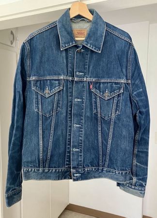 Jeansjacke Levi Strauss Modell 70500 blau Grösse XL