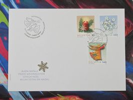 CL29 4x Enveloppe + Timbre Suisse 2010
