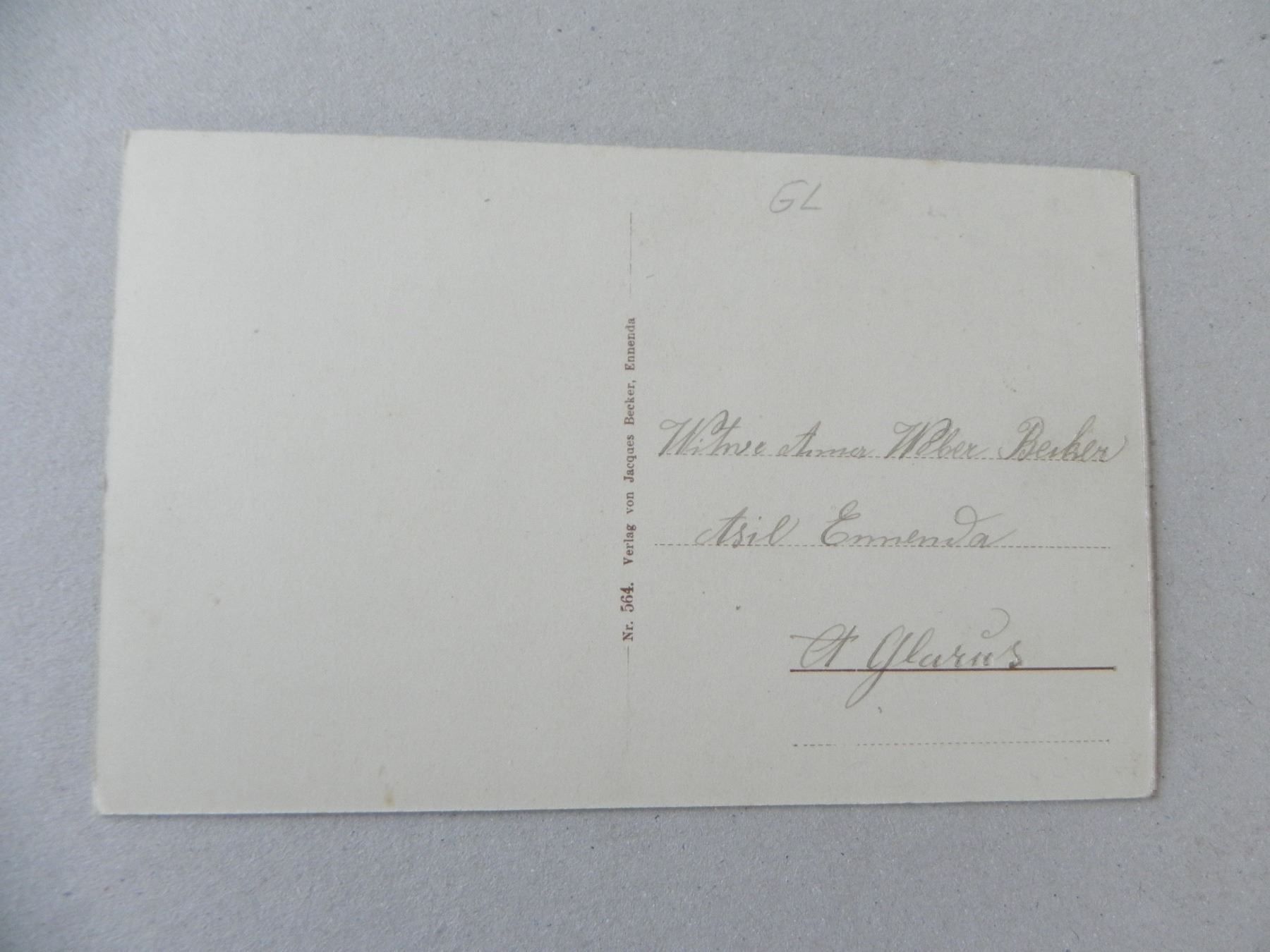 Cartoline postali: Ansichtskarte Ennenda GL Gemeindehaus – Usato da Siebnen venduto da krimsie 1