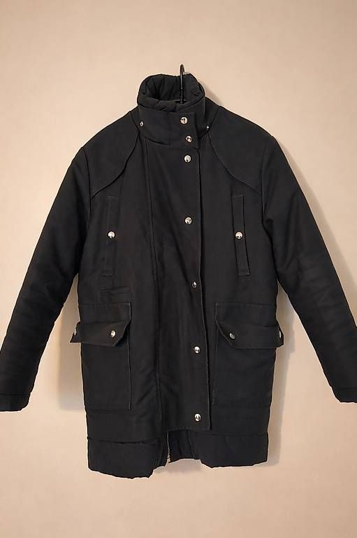 Jacken: IRO Winterjacke schwarz, Oversize, Gr. M, gebraucht – Gebraucht aus Zürich von wmeret