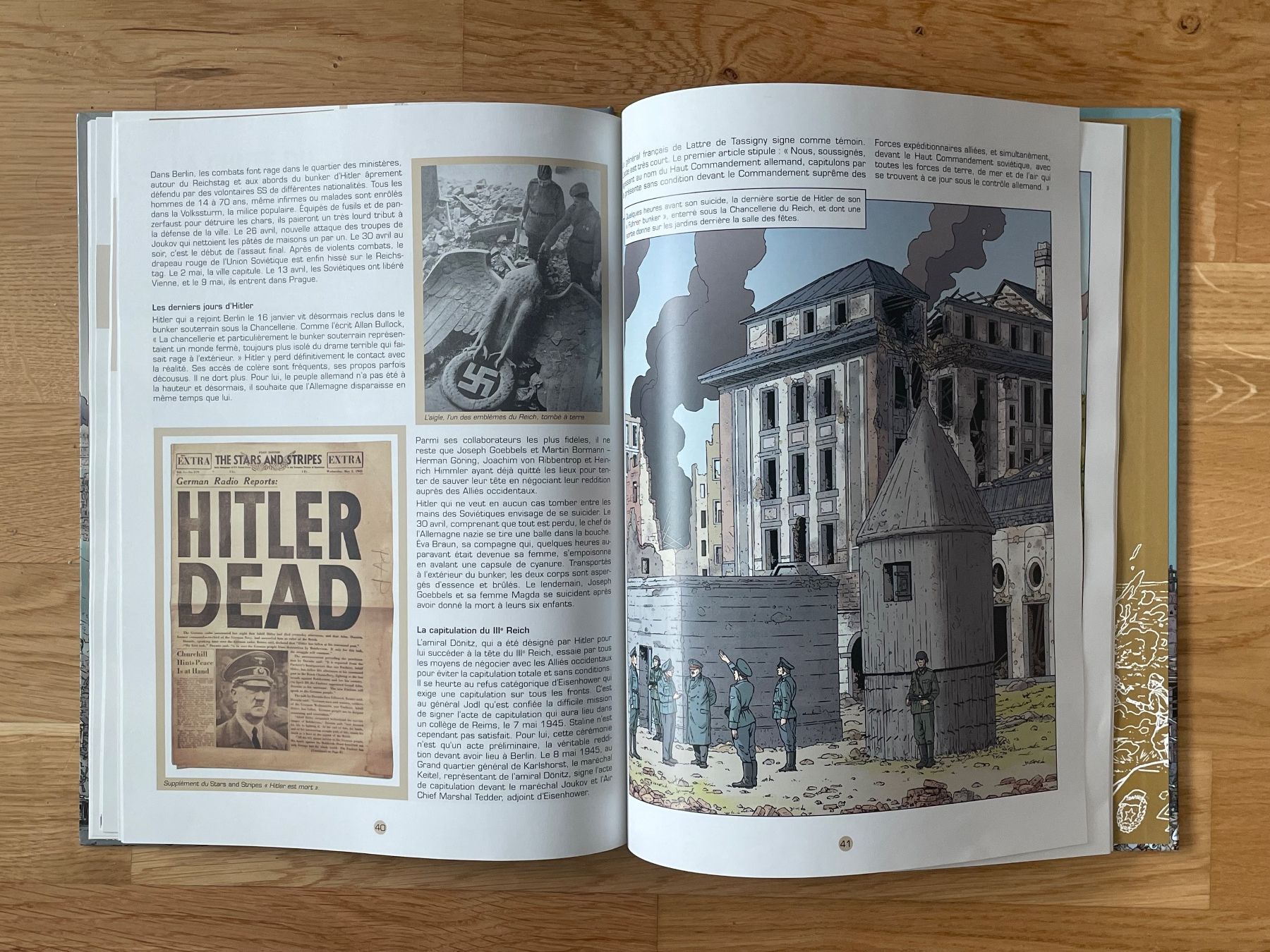 BD: LEFRANC : LA CHUTE DU REICH EO – D'occasion à Lausanne par gaugau61 7