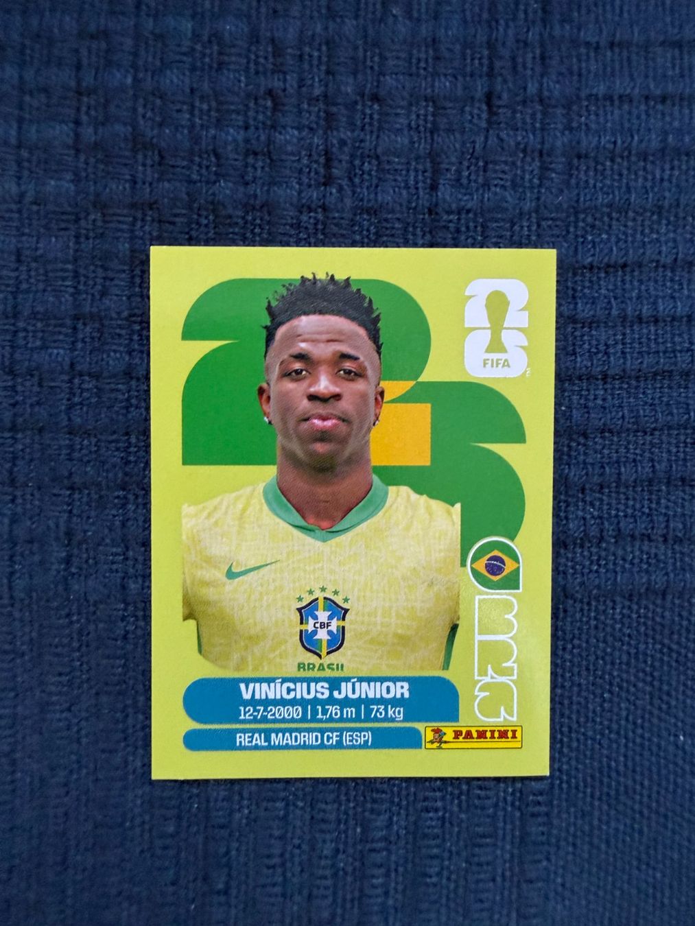 Panini Carte collezionabili: 1 Panini Sammelbild von Vinicius Junior – Usato da Thalwil venduto da kon_v82n