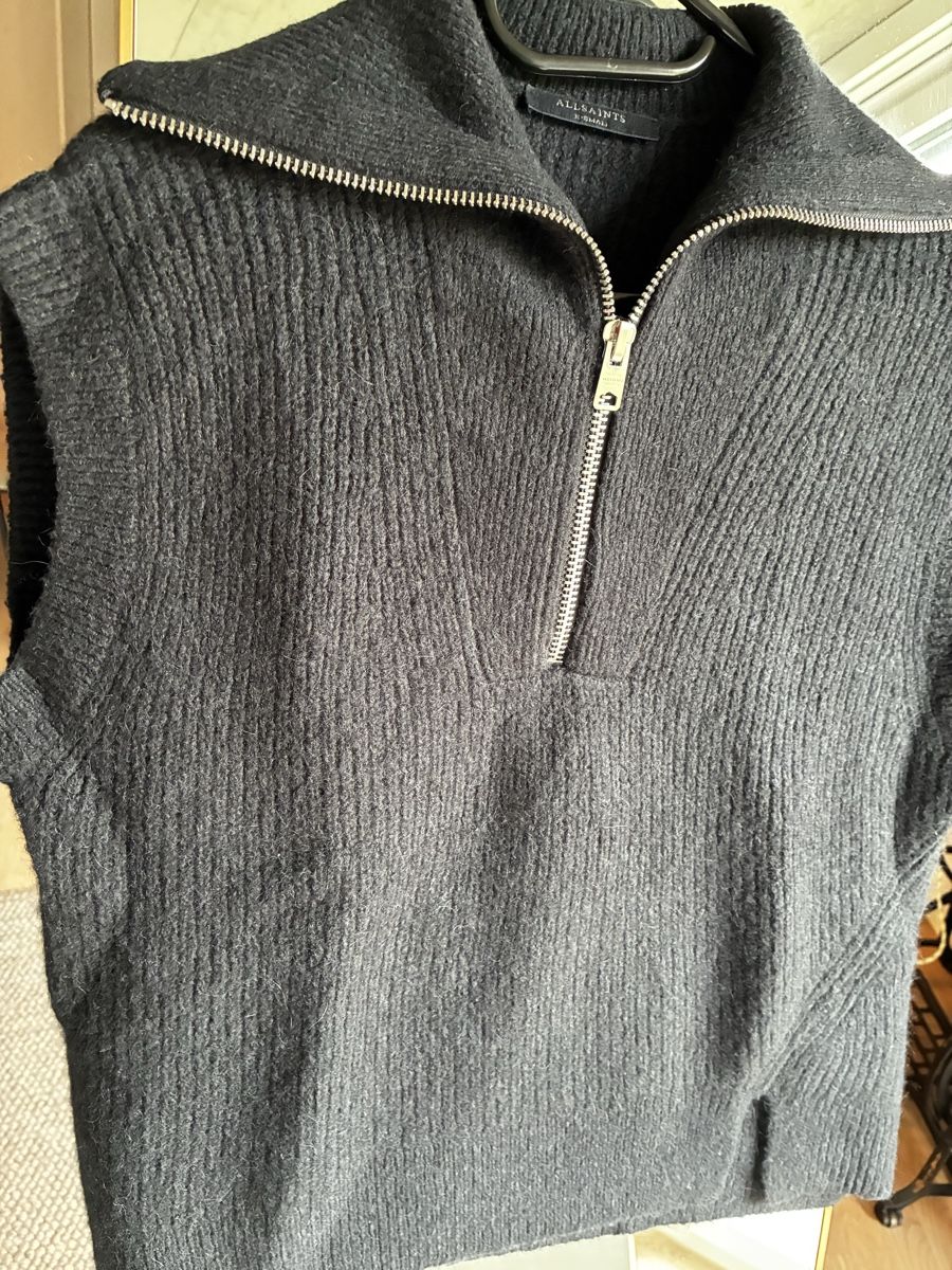 Allsaints Maglioni & Felpe: Allsaints! wunderschöner Pullunder gr. s np 249 – Nuovo (secondo la descrizione) da Winterthur venduto da Mitschg