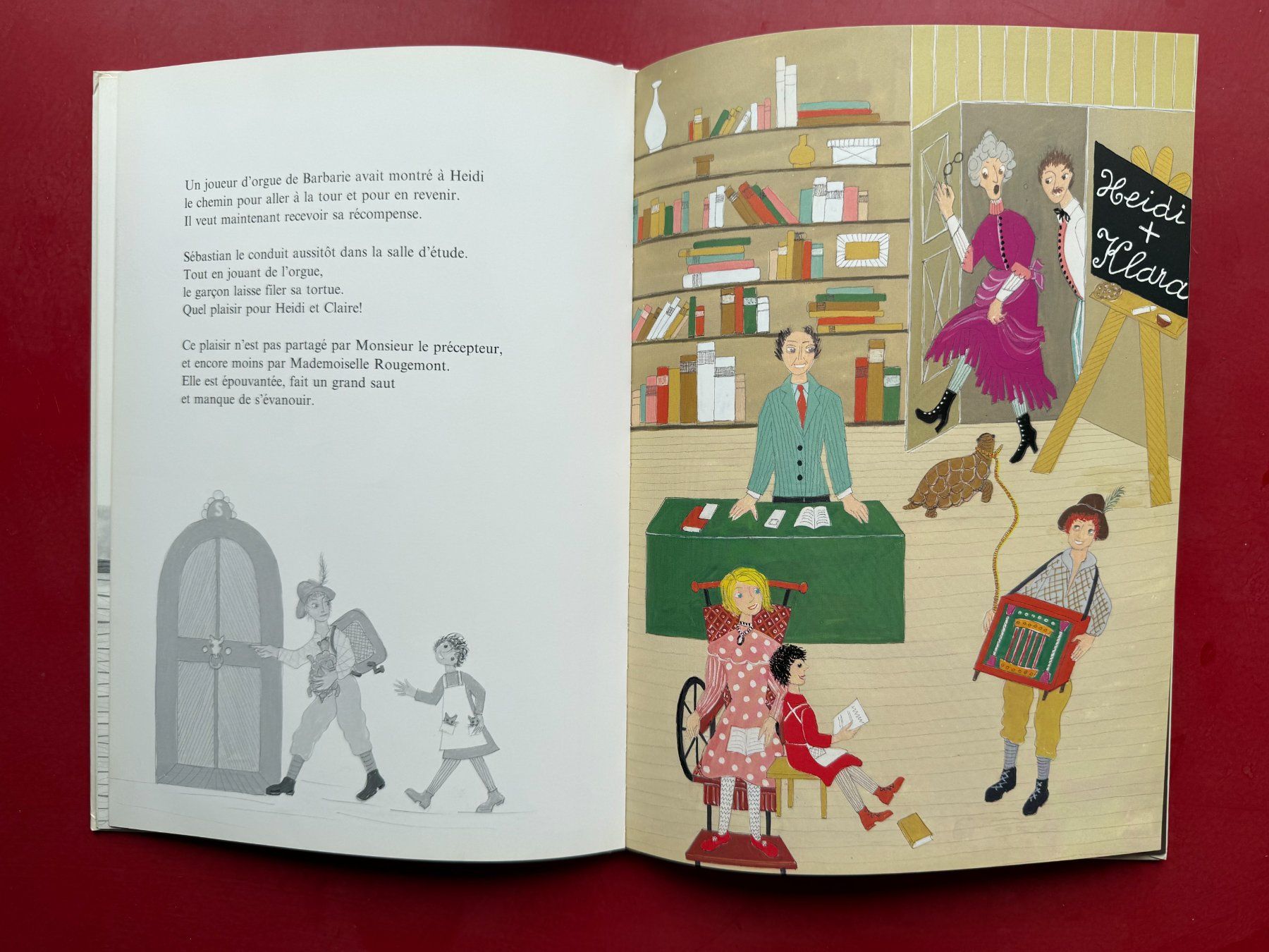 Libri: Bilderbuch   Heidi  en  francais – Usato da Subingen venduto da ArtBead 6