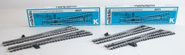Märklin K-Gleis 2 schlanke Weichenpaare 2271 Spur H0 topp