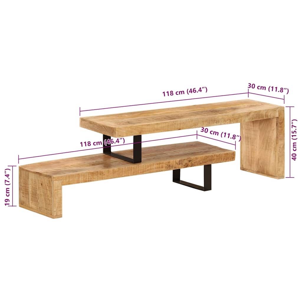 Vidaxl Mobili TV: TV-Lowboard Massivholz Mango – Usato da Winterthur venduto da Pdiddle 7