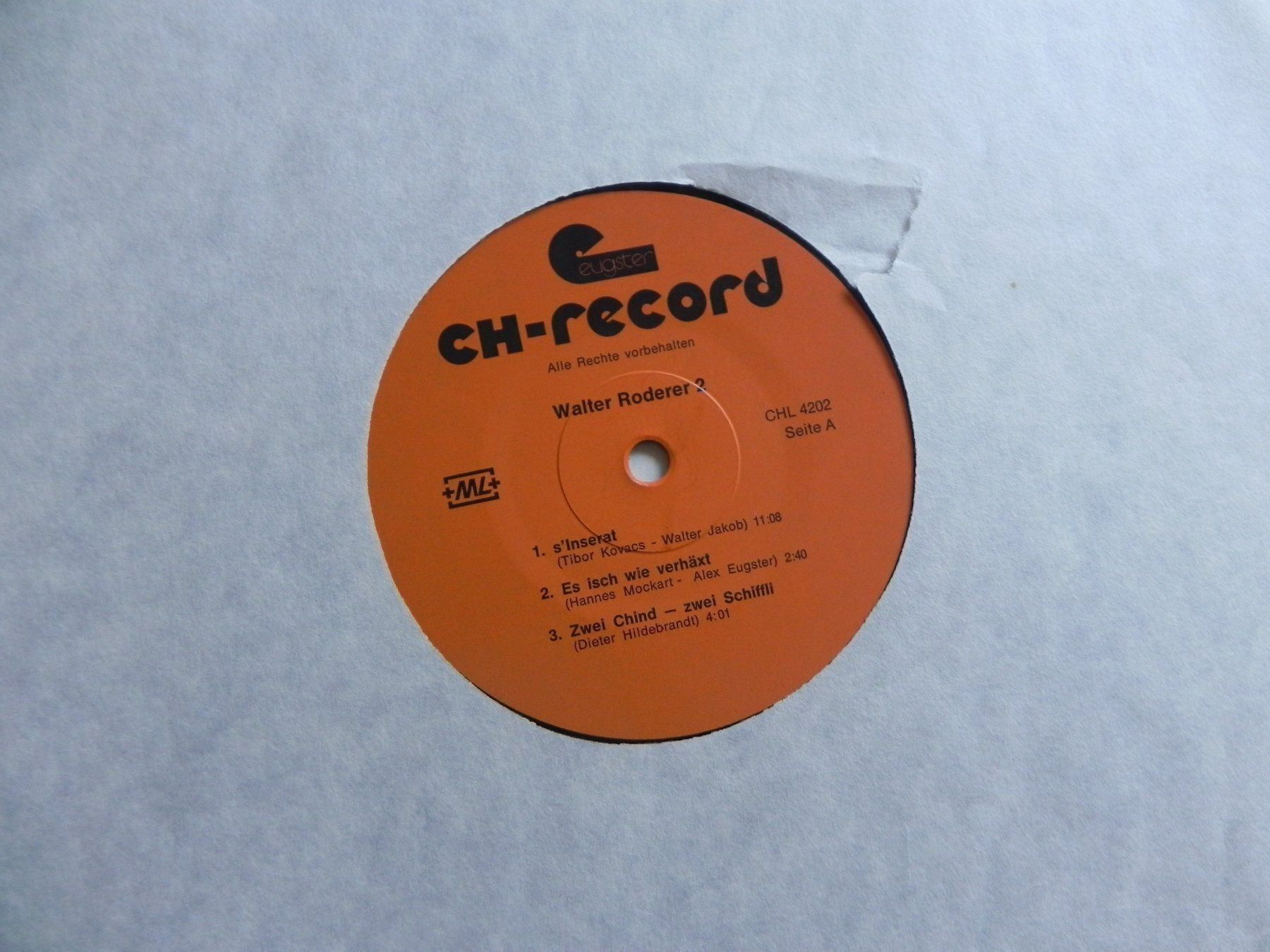 Dischi in vinile: LP Walter Roderer Witz Humor Skatches – Usato da Siebnen venduto da krimsie 3