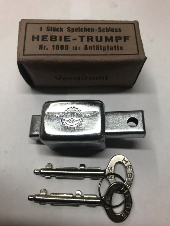 Clé De Cadenas Hebie Trumpf – Numéro 145 – Pour Pièces / Ne Fonctionne Pas