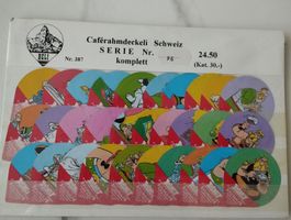 Astérix collection complète opercule crème à café