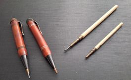 4 antike Minen(blei)stifte