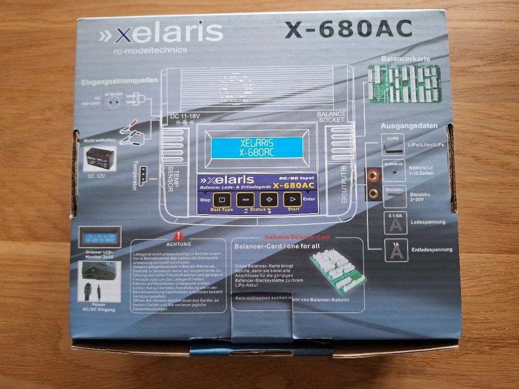 Caricatori & Batterie: Lade-und Entladegerät XELARIS X-680AC – Usato da Henau venduto da fag_lzx9 2