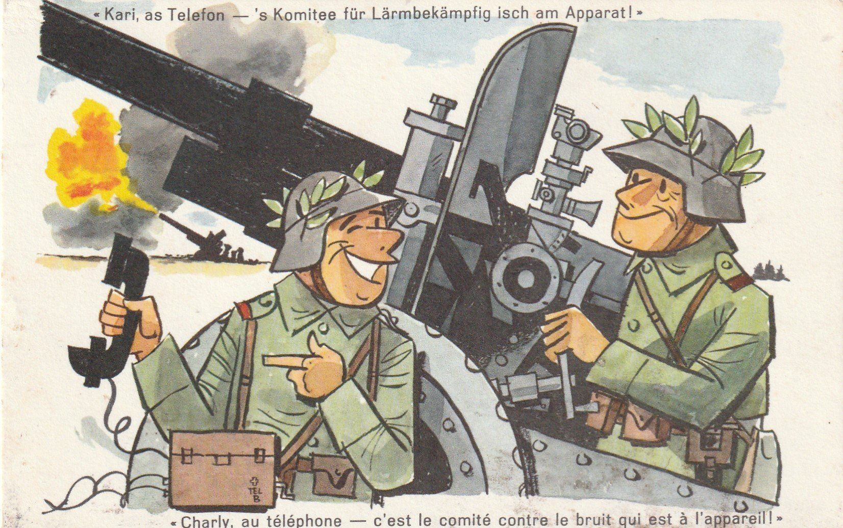 Cartoline postali: Schweiz-Militär- – Usato da uttwil venduto da Koehlerfred