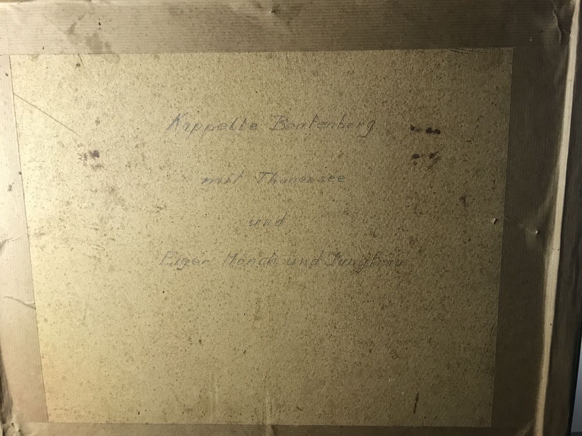 Dipinti: EGLI ALFRED ARBON 1935 – Usato da Wolfhalden venduto da SecondAntique 7