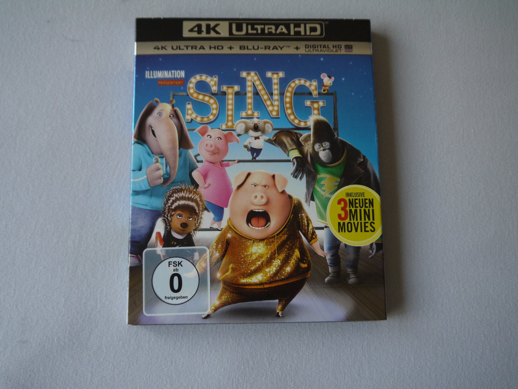 Tutti i DVDs: SING - 4K UHD + Blu Ray – Usato da Hagendorn venduto da Blaf