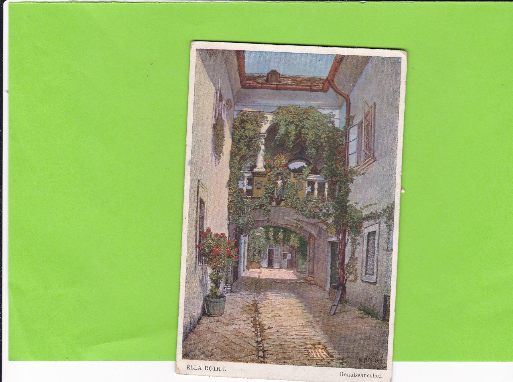 Cartes postales: ELLA ROTHE--Renaissancehof – D'occasion à St. Peterzell par neckertal