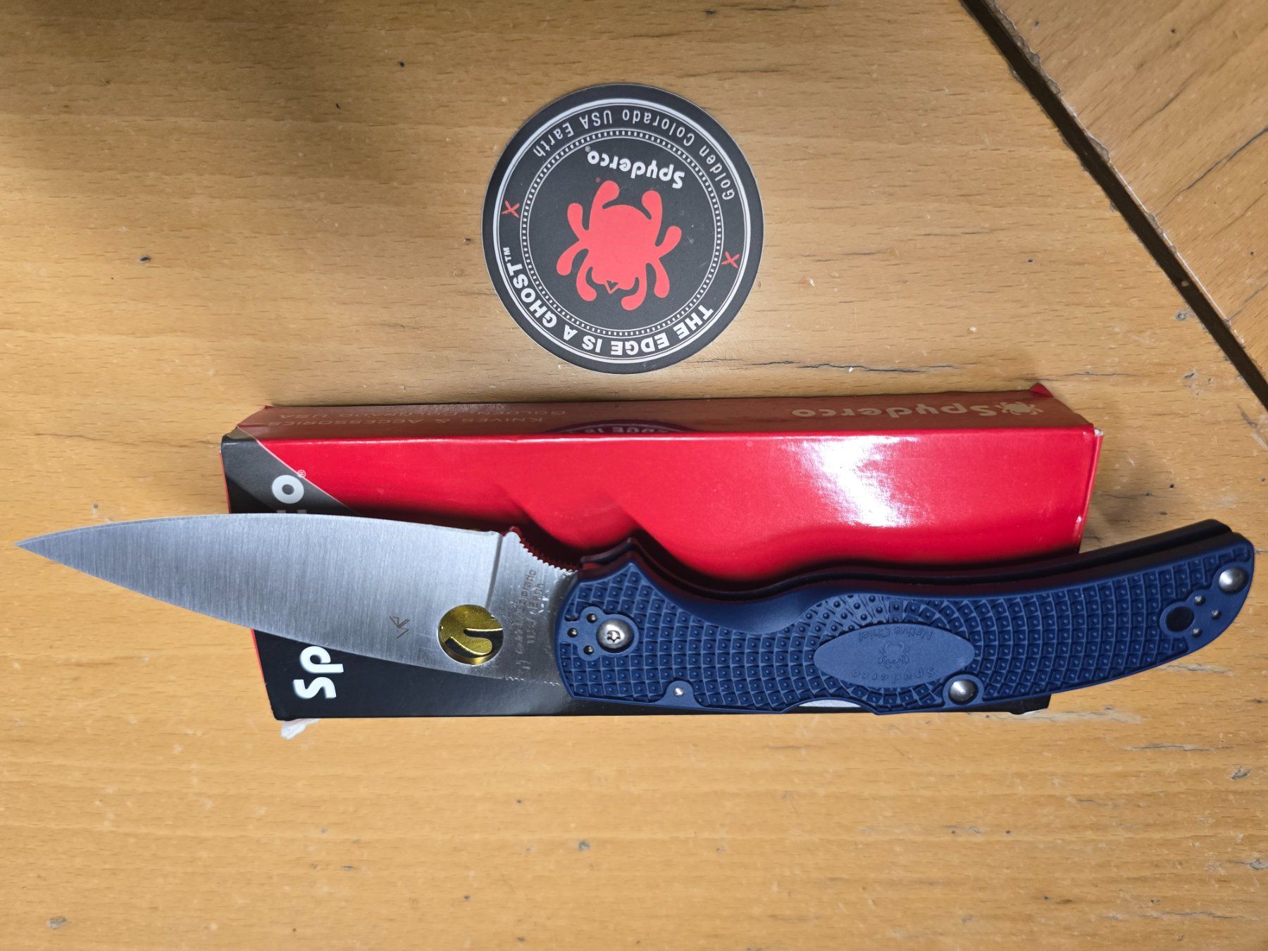 Spyderco Couteaux de poche: Spyderco Native Chief C244PCBL – Neuf (Voir description) à Ettingen par 1025andreas 1