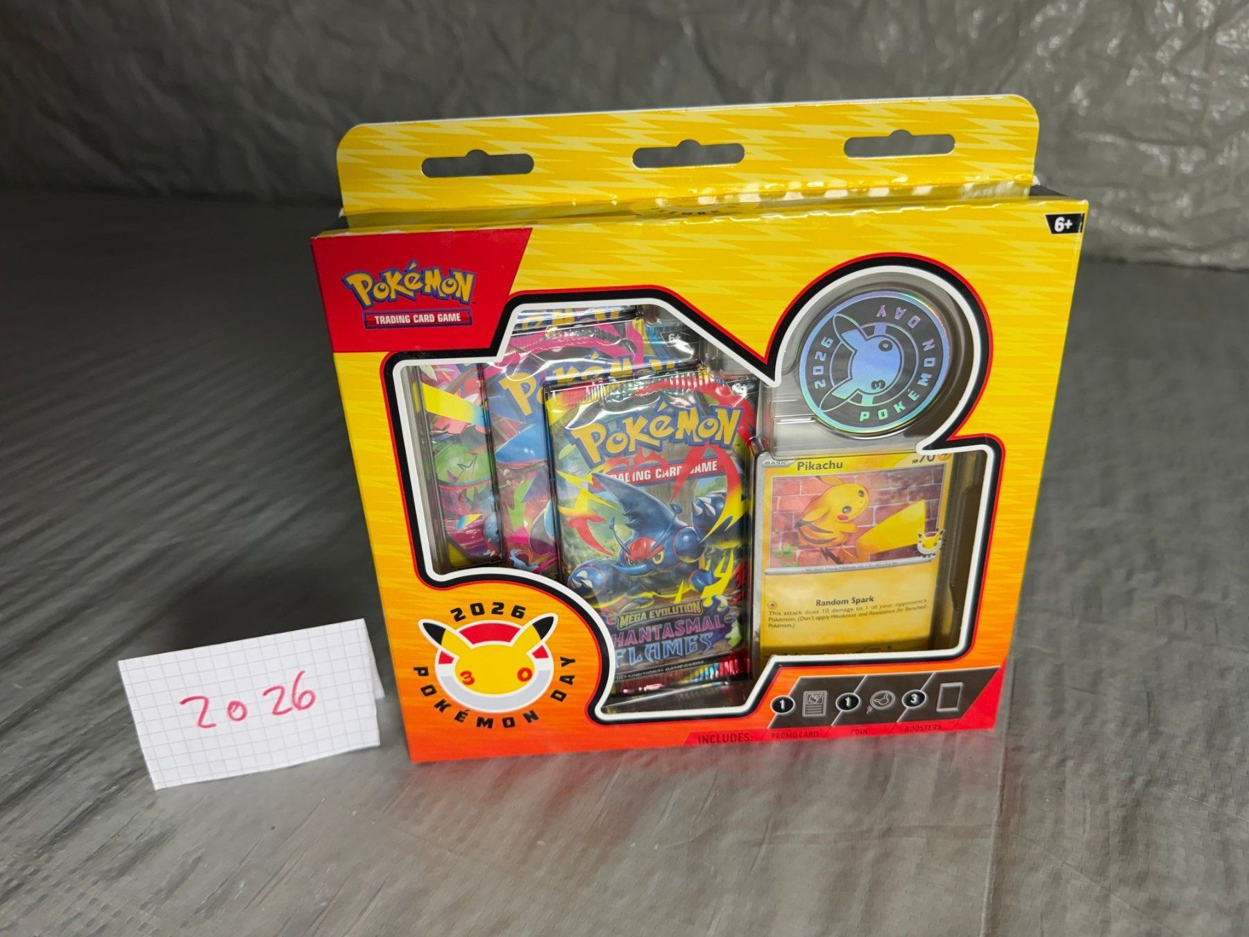 Pokémon Carte collezionabili: POKEMON-POKEMON DAY-2026-EN – Nuovo e nell'imballaggio originale da Frick venduto da RC2367