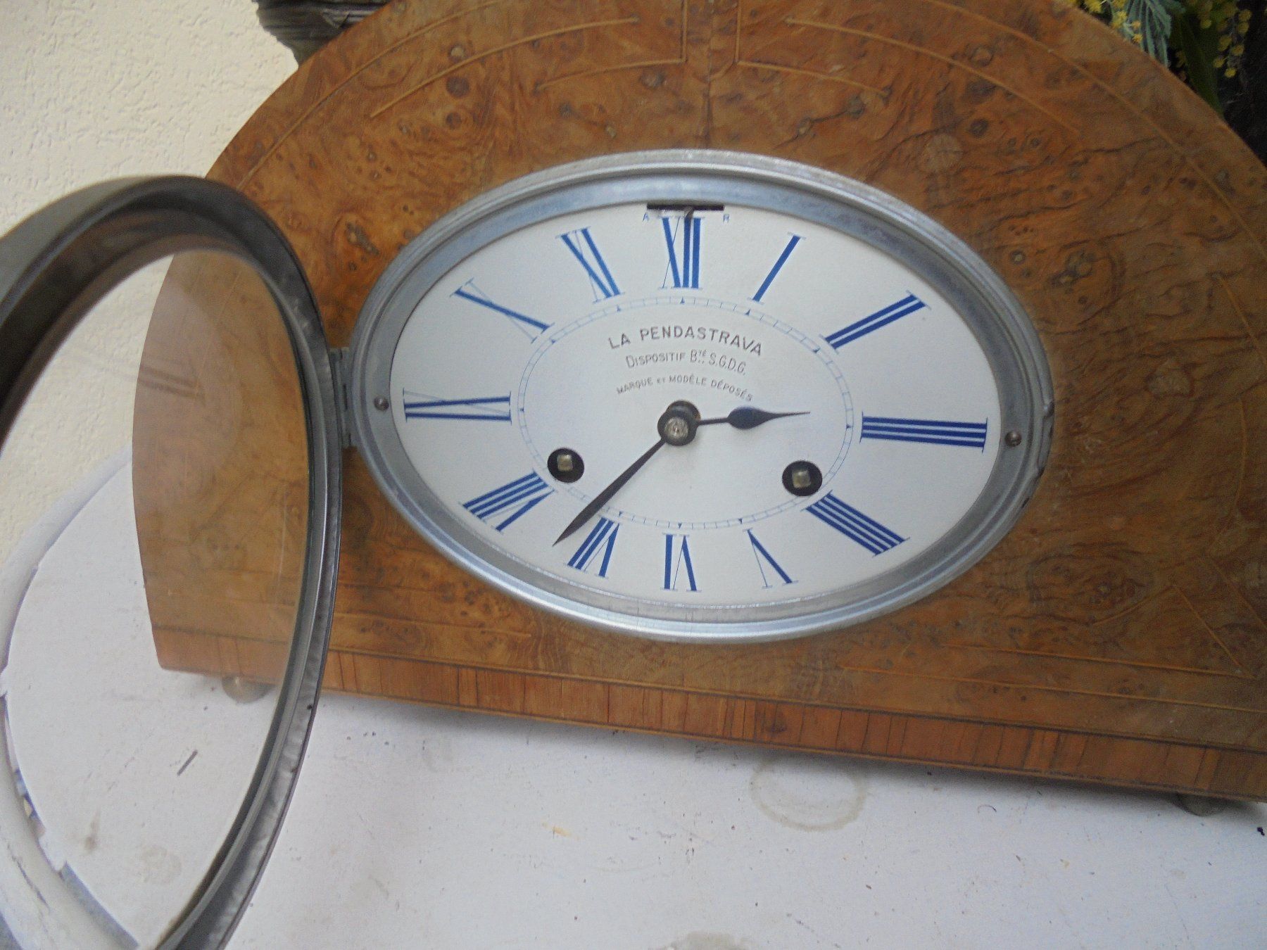 Orologi da terra & Orologi da parete: Antike Pendule Art-Deco, ca. 1930-40 – Usato da Camorino venduto da Hunpete 3