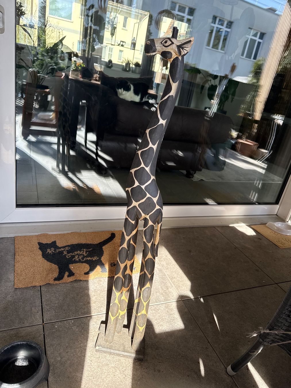 Tutte le decorazioni: riesige Holz Deko Figur, H 102 cm – Usato da Amriswil venduto da used2use 1