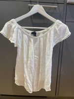 Weisses off-shoulder Top, Gr. 36