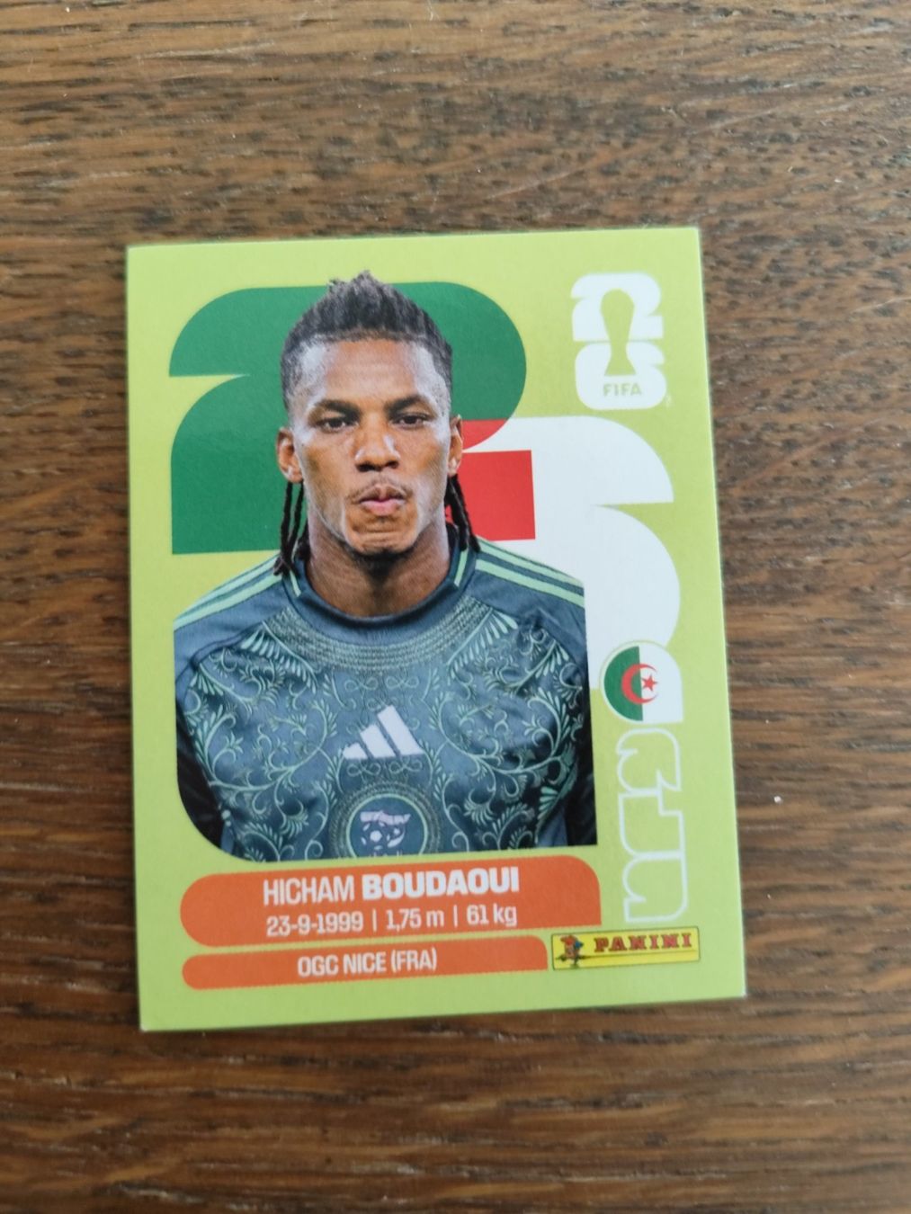 Panini Carte collezionabili: Panini WM 2026, ALG 10,  Boudaoui – Usato da Aarburg venduto da gloeckgloeck