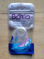 Bama Gel Fersen Kissen. 1 Paar. Transparent. Neu + OVP!