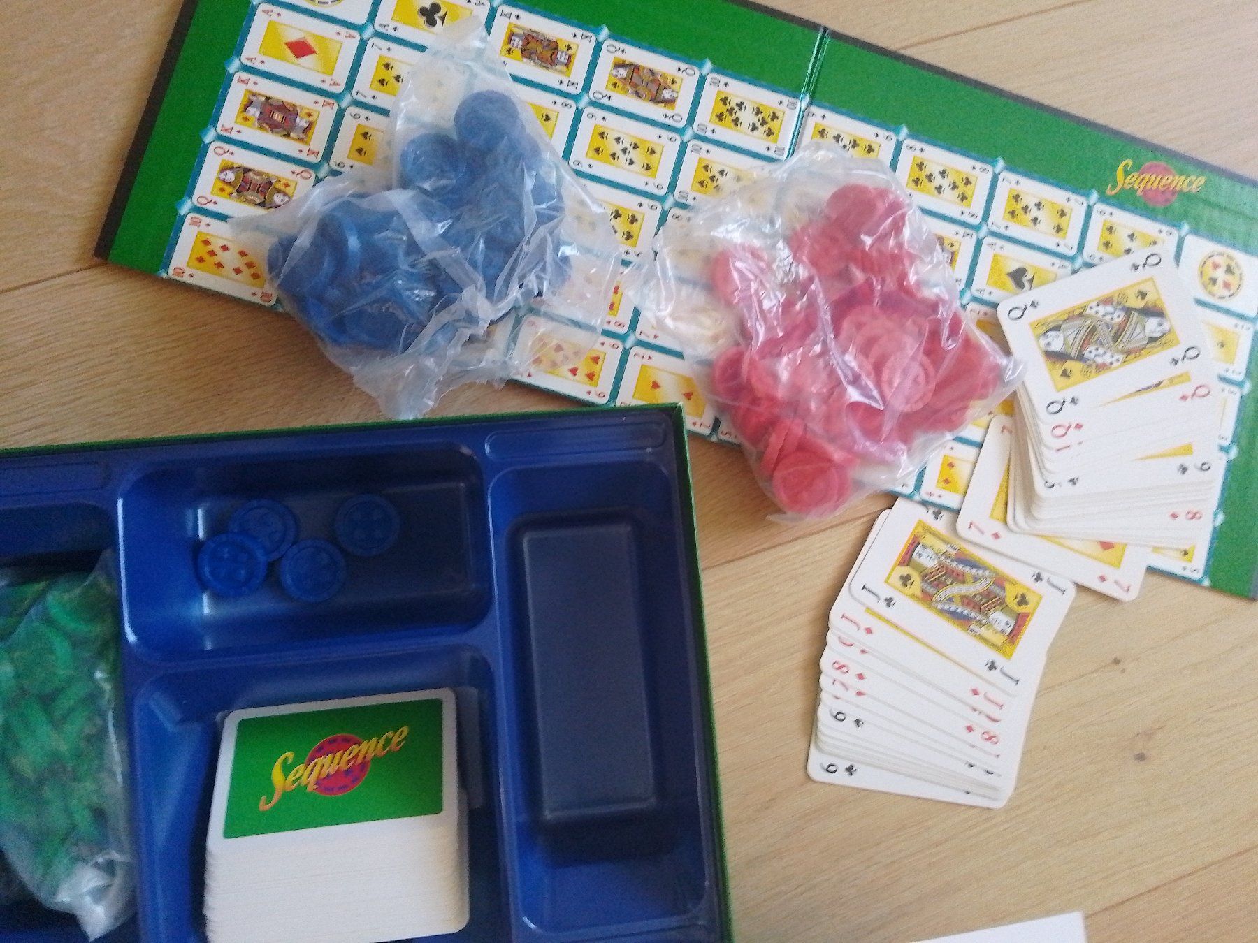 Parker Giochi: Spiel Sequence Spass, Spannung, Unterhaltung von Parker – Usato da Wohlen AG venduto da salamanderspielwaren 5