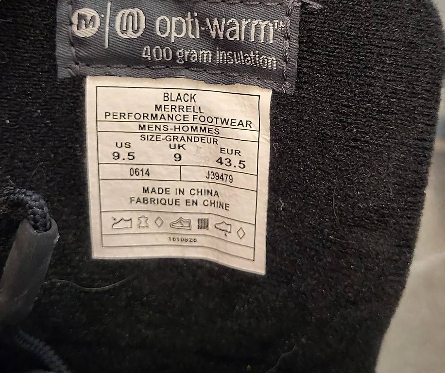 Scarpe da uomo: Merell Winterschuhe - Grösse 43.5 – Usato da Wangen SZ venduto da daslohntsich 3