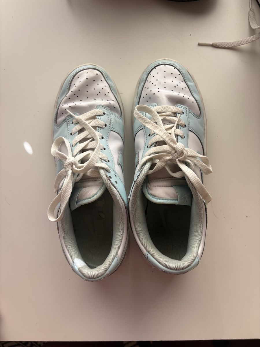 Nike Herrenschuhe: Nike Dunk Low - Light blue/white - Unisex sneakers  – Gebraucht aus Finstersee von mat_8vmf 2