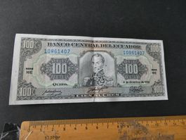 Ecuador, 100 Sucres