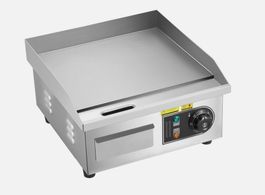Elektrische Grillplatte 355x300mm, 2000W BBQ NEU