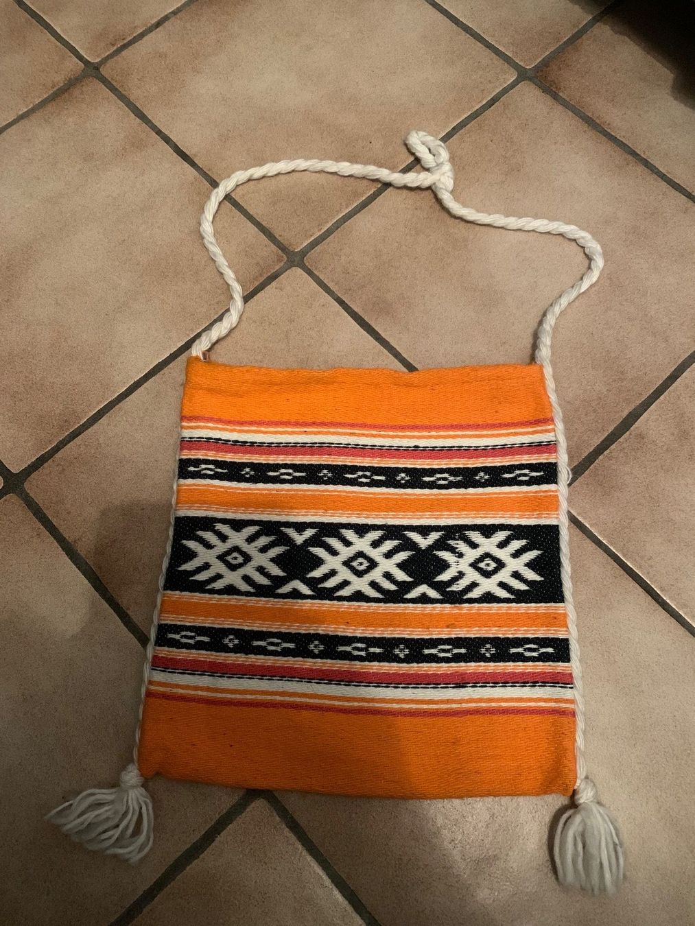Borse: Joli sac ethnique vintage orange – Usato da MEYRIN venduto da Gwendo10