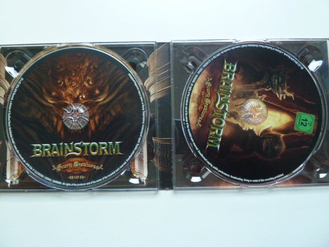 CD: BRAINSTORM - Scary Creatures  (CD + DVD, vergriffen) – Usato da Au ZH venduto da sikoku 2