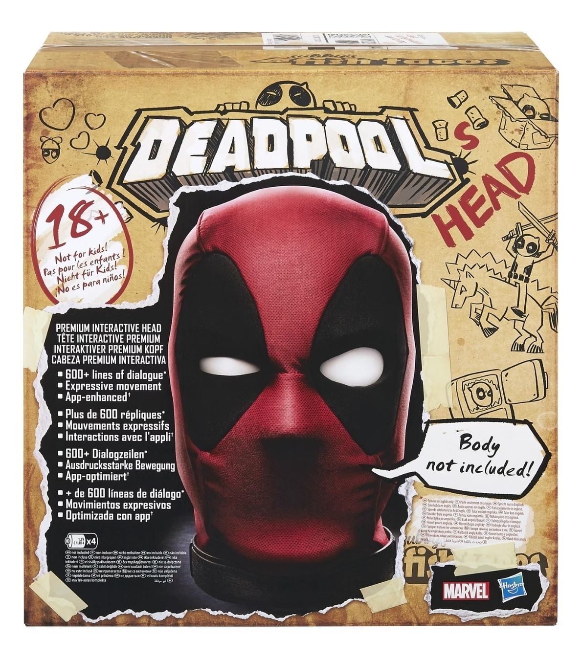Marvel Giocattoli: Maschera Deadpool Interattiva Premium Usata – Usato da S. Vittore venduto da AntoHR95