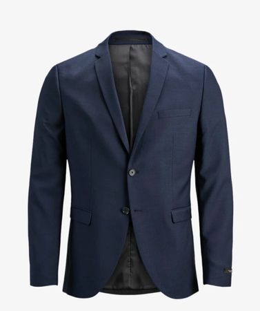 JACK&JONES PREMIUM HERREN BLAZER BLAU GRÖSSE 54