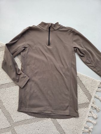 Militär Rollshirt Zip M