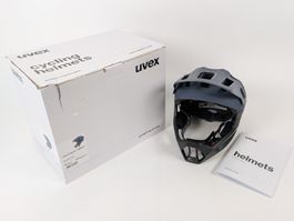 UVEX react jr fullface Velohelm 52-56cm