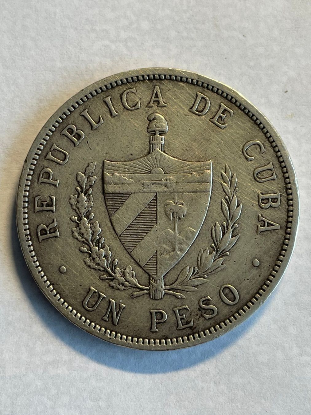 Toutes les monnaies: (34) Silber-Peso Kuba 1933 – D'occasion à Aesch BL par masmusgo 1