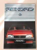 Prospekt Opel Rekord, 83, UNGELOCHT,  P-Liste, Superzustand!
